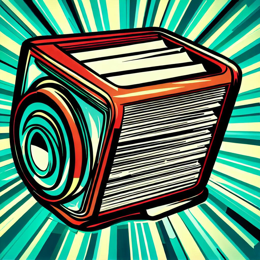 Rolodex AI-generated rolodex. De voorloper van de huidige CRM software.